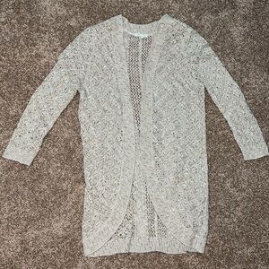Size Small Cardigan Open Front Sweater